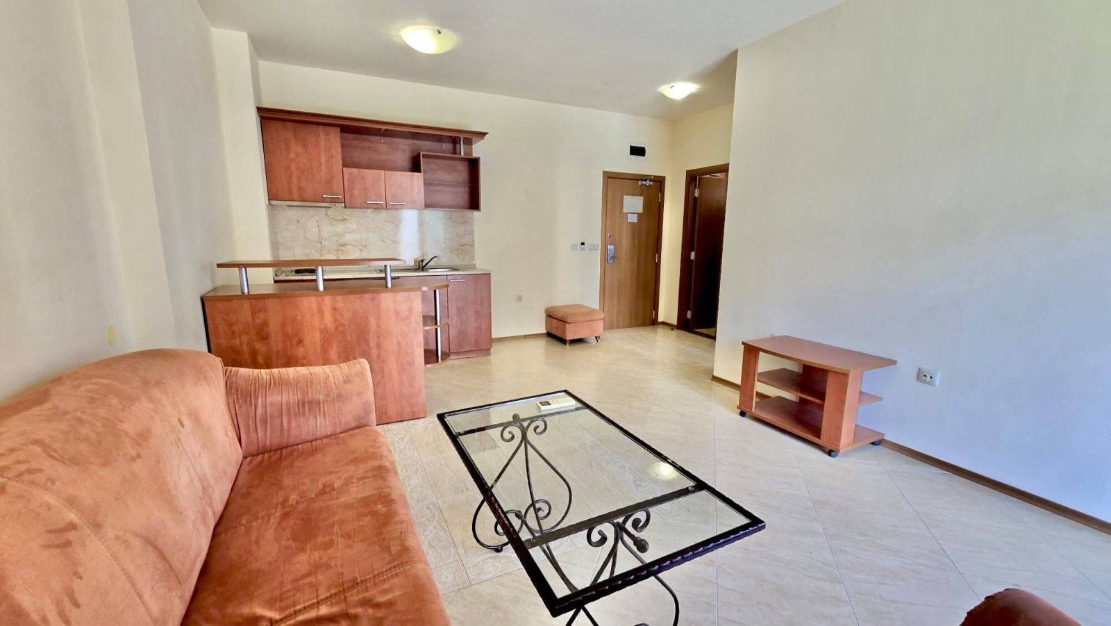 Apartament z 1 sypialnią w kompleksie mieszkalnym Palazzo, 250 metrów od plaży Słoneczny Brzeg, Bułgaria