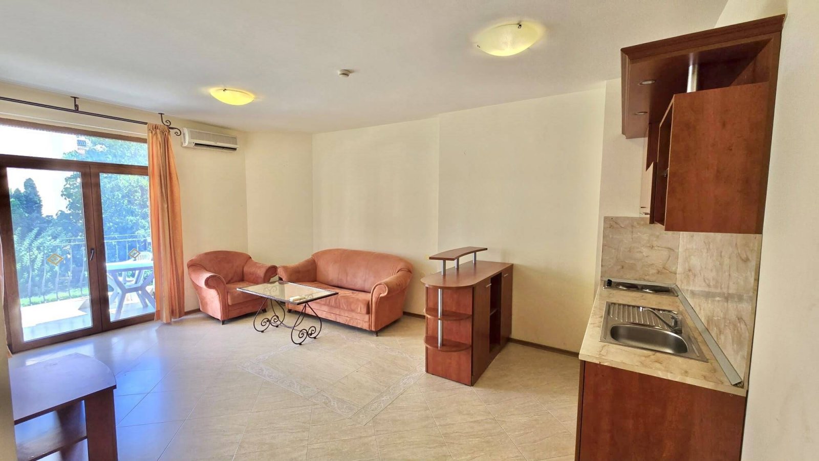 Apartament z 1 sypialnią w kompleksie mieszkalnym Palazzo, 250 metrów od plaży Słoneczny Brzeg, Bułgaria