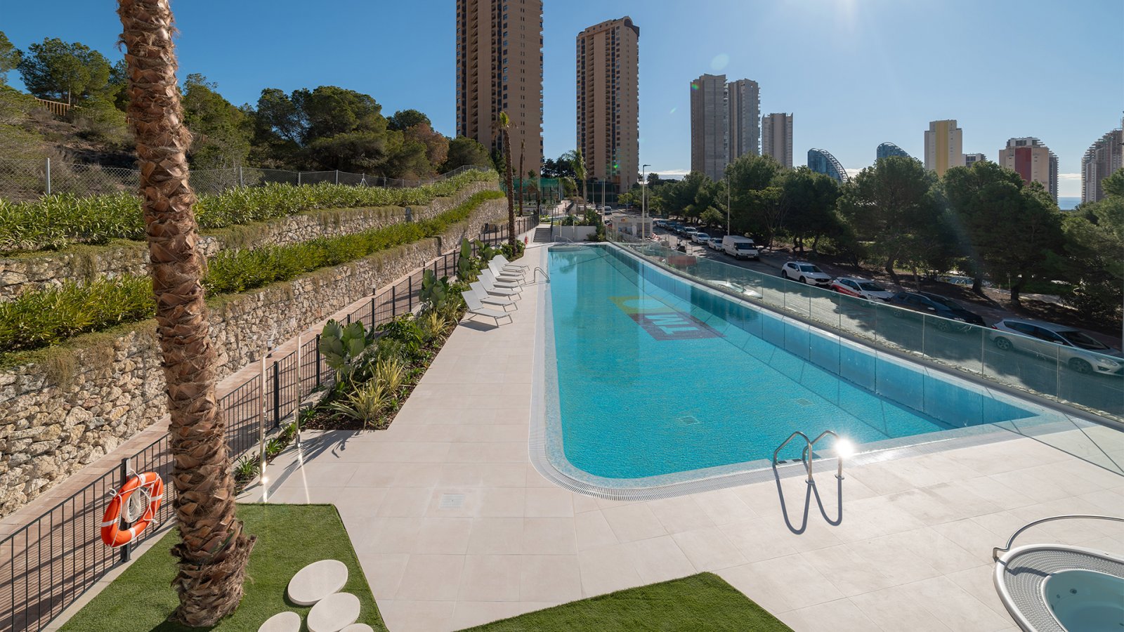 Nowoczesny apartament blisko pola golfowego i plaży, Benidorm
