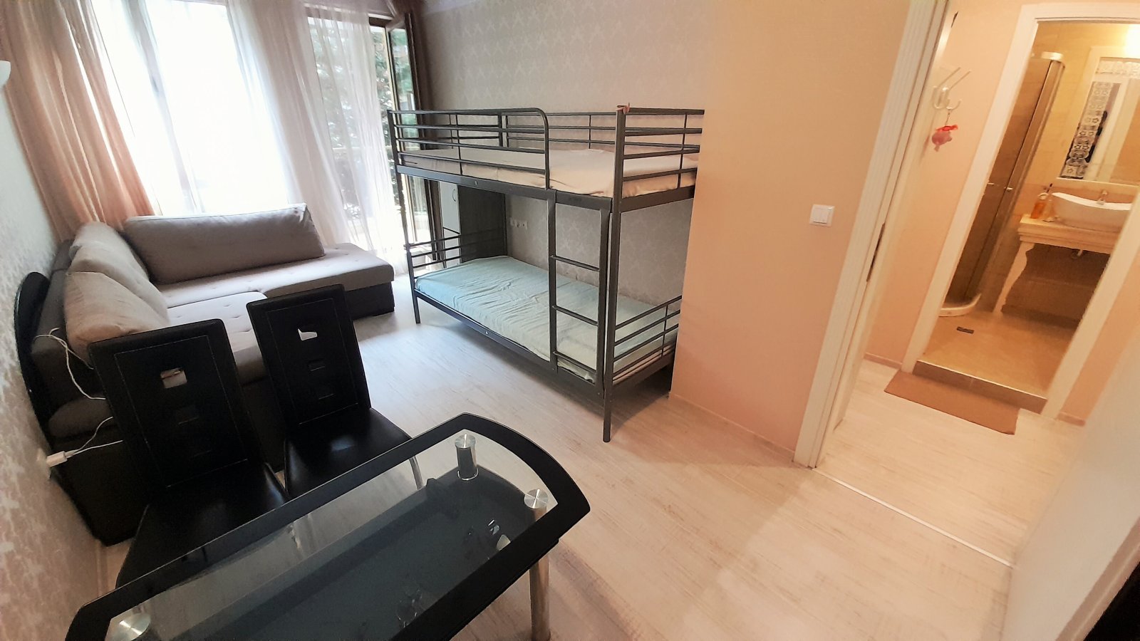 Apartament z 1 sypialnią w kompleksie Harmony Suites 5, Słoneczny Brzeg, Bułgaria