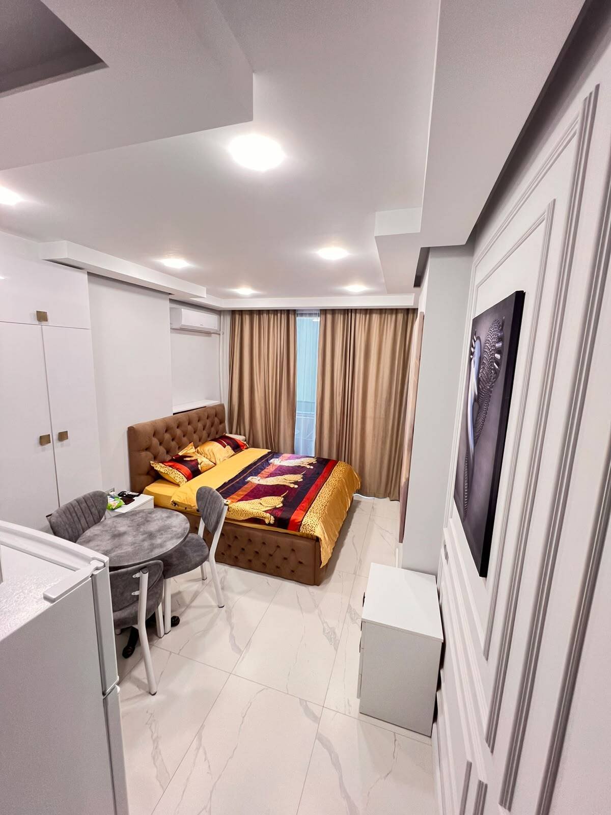 Batumi: Nowoczesne umeblowane studio w Batumi, Gruzja – Al Mare Residence z widokiem na morze i park 