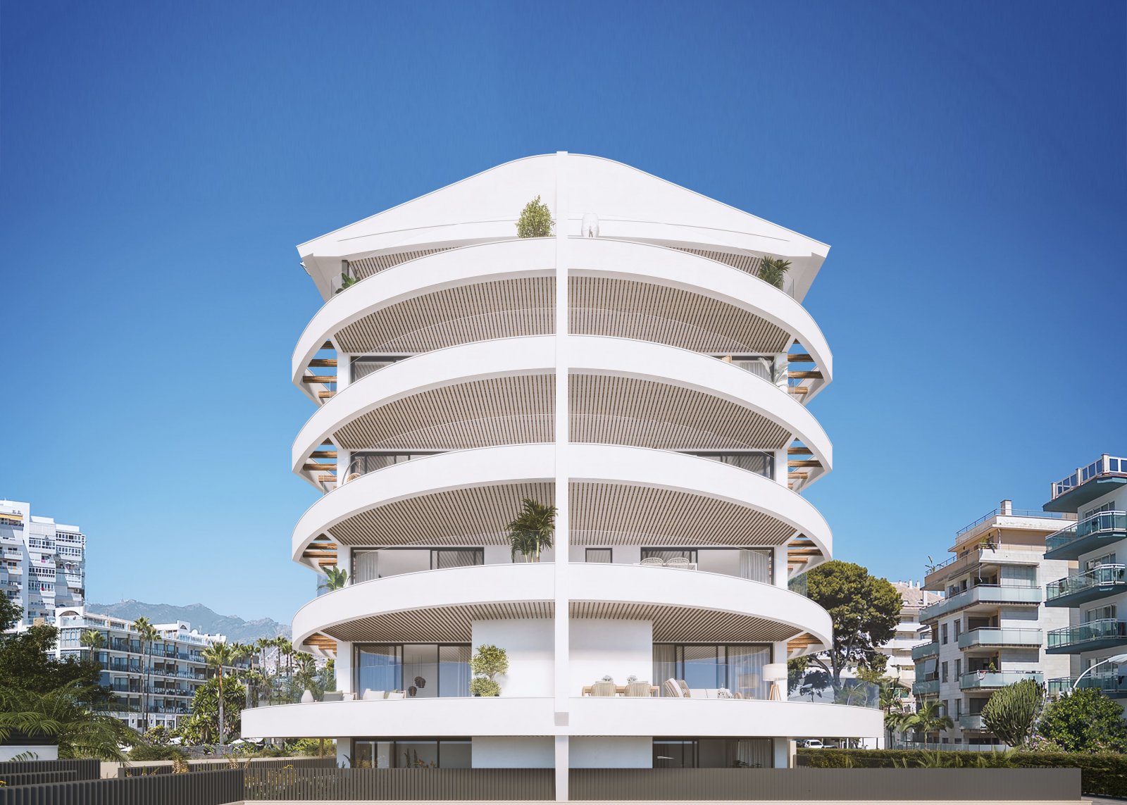 Exklusive Ferienwohnung mit Meerblick, Benalmádena