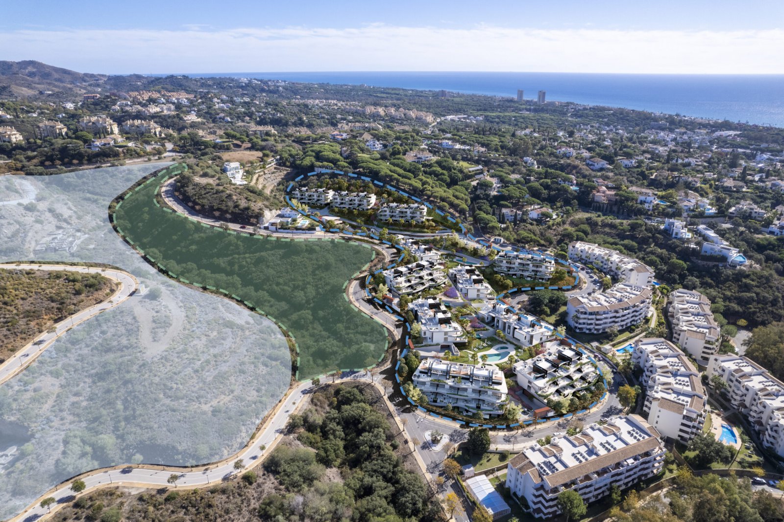 Luksusowe apartamenty z widokiem na morze, Marbella