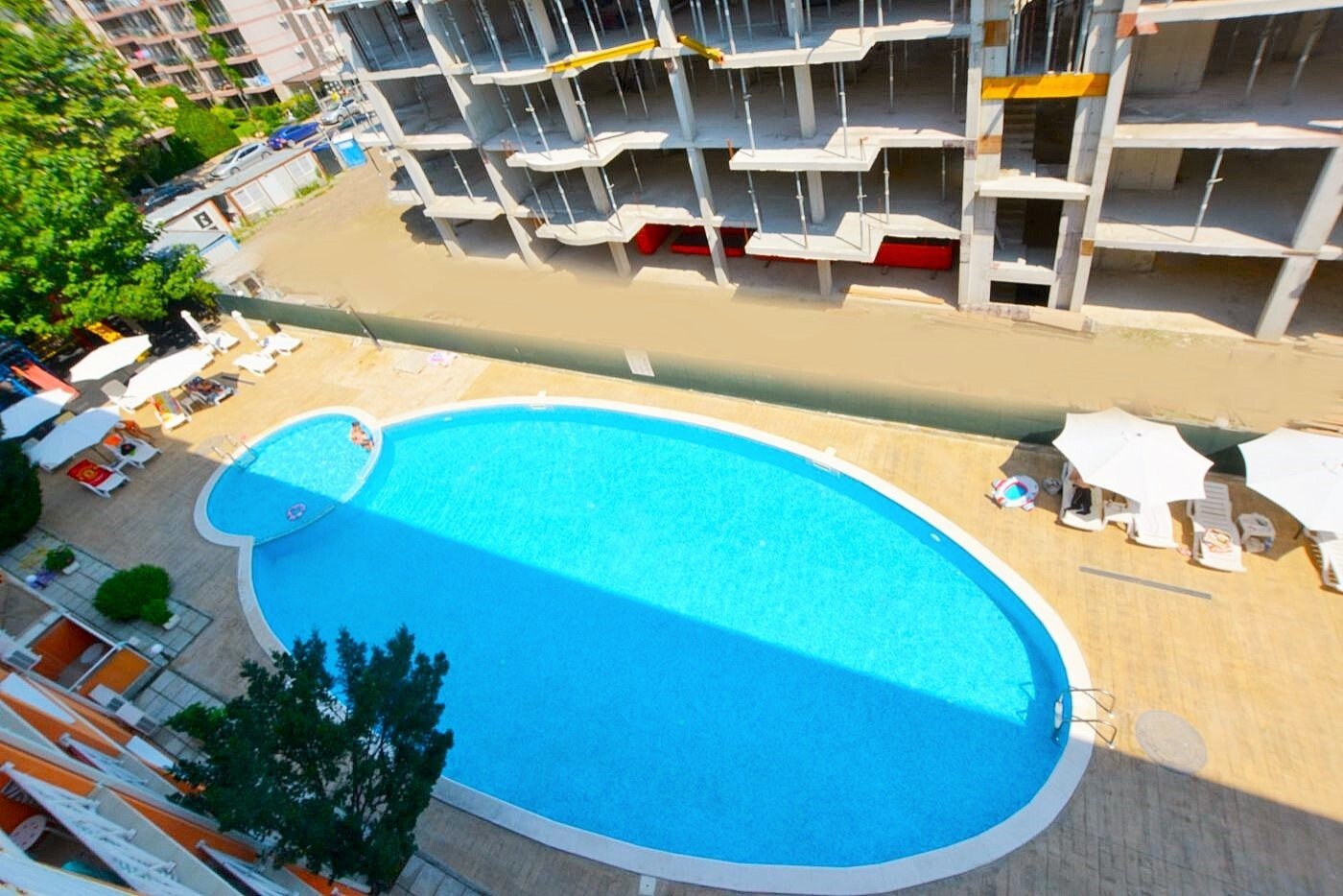 Studio im Komplex Gerber 2 in Sonnenstrand Bulgarien — Studio w kompleksie Gerber 2 na Słonecznym Brzegu, Bułgaria