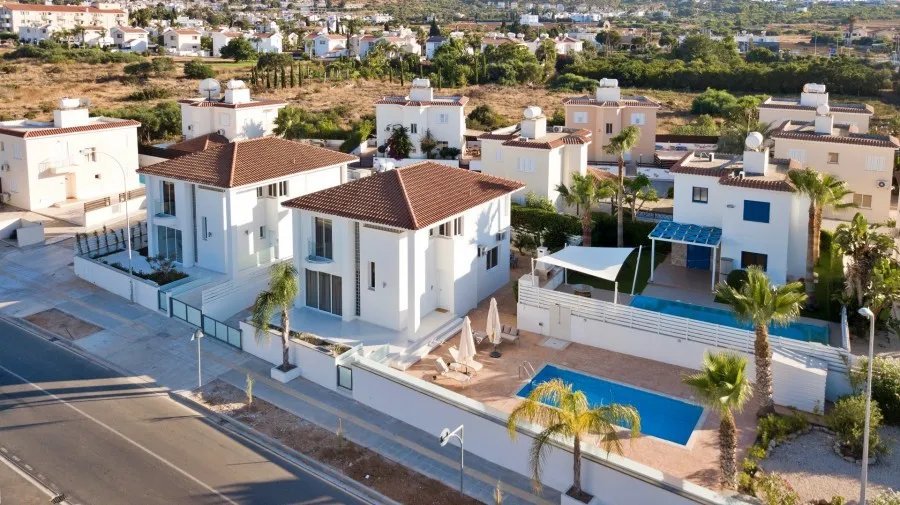 Pernera: Wolnostojąca willa w Pernera, Famagusta 