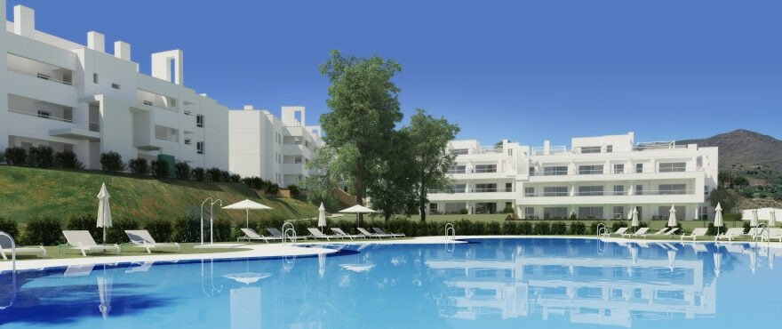 Luxusapartment direkt neben dem Golfplatz, im Herzen der Costa del Sol