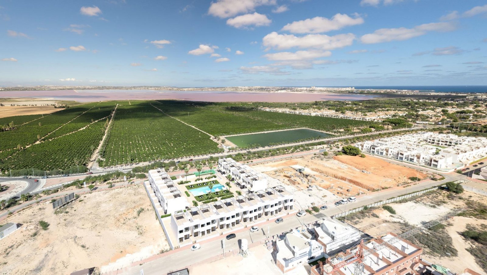Elegantes Apartment mit Lagunenblick und großer Terrasse – Los Balcones, Torrevieja