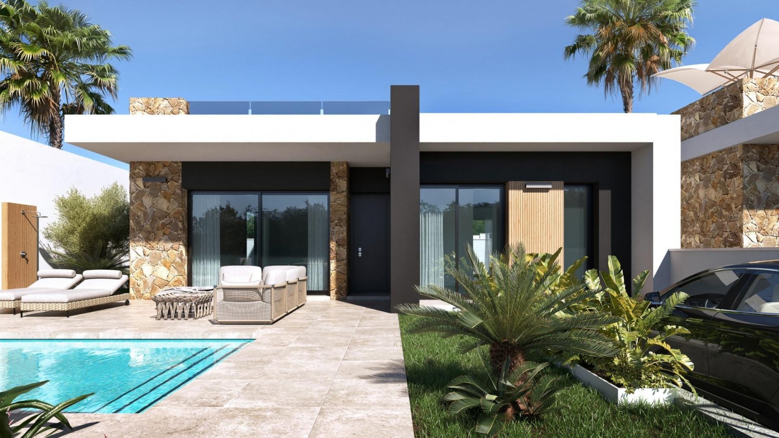 Moderne Villa mit großer Terrasse und ruhiger Umgebung – Ciudad Quesada