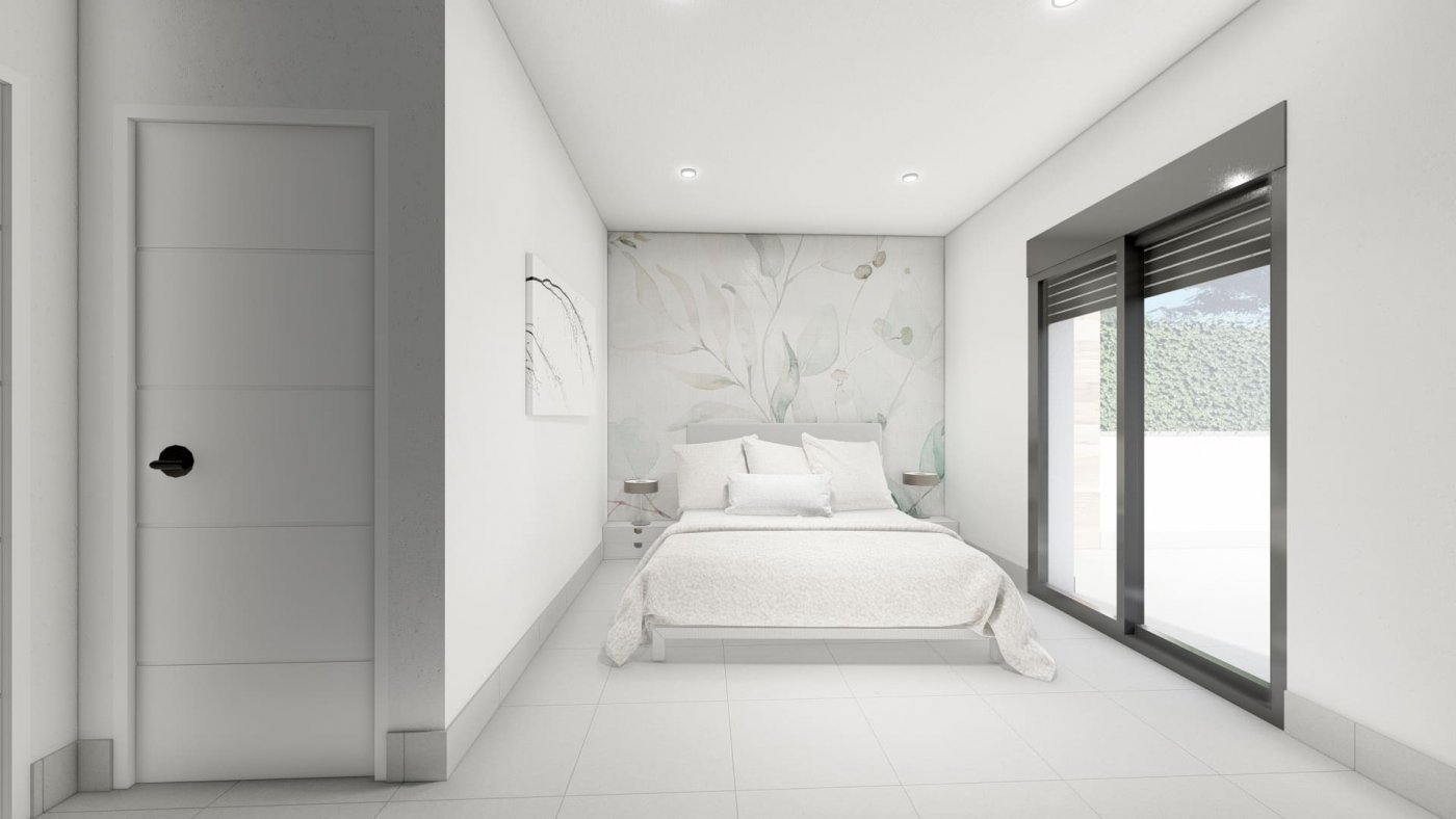 Moderne Doppelhaushälfte → Swimmingpool, Solarium und Golfplatz in der Nähe → Roldán, Torre Pacheco