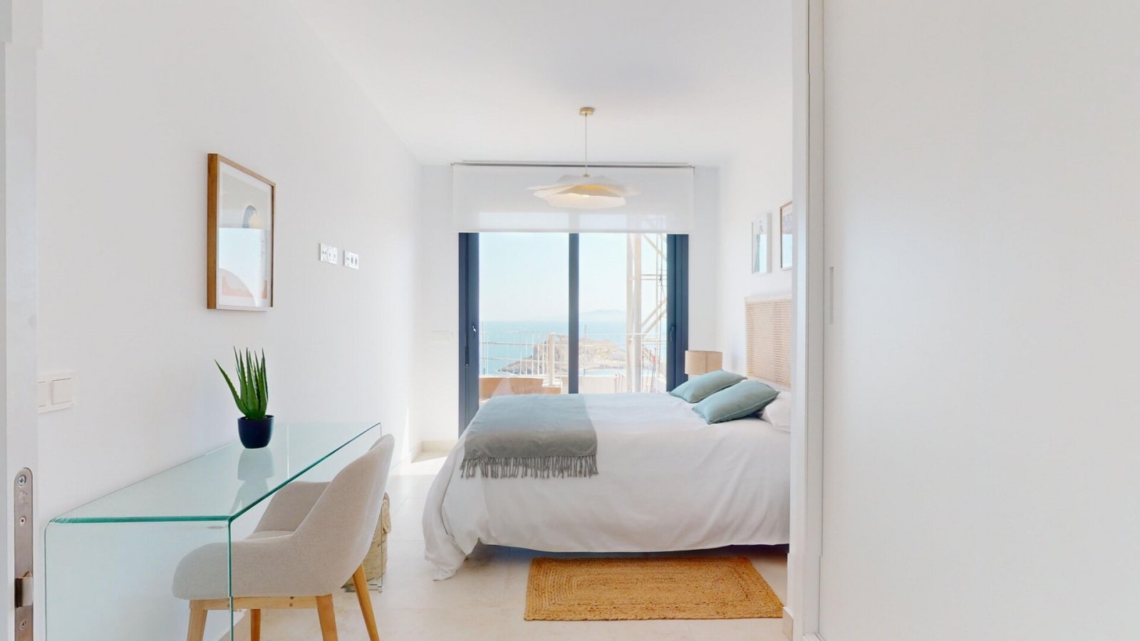 Słoneczne apartamenty → 1. linia do morza, basen i garaż → Águilas