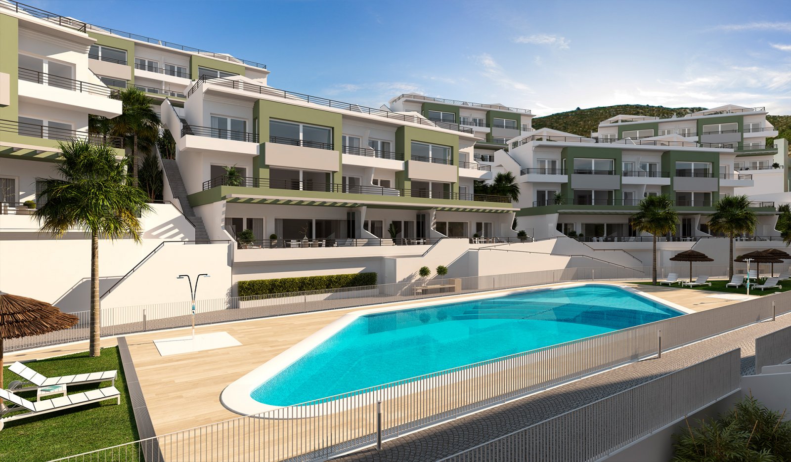 Mediterrane Apartments → Meerblick, Pool und Garten → Xeresa
