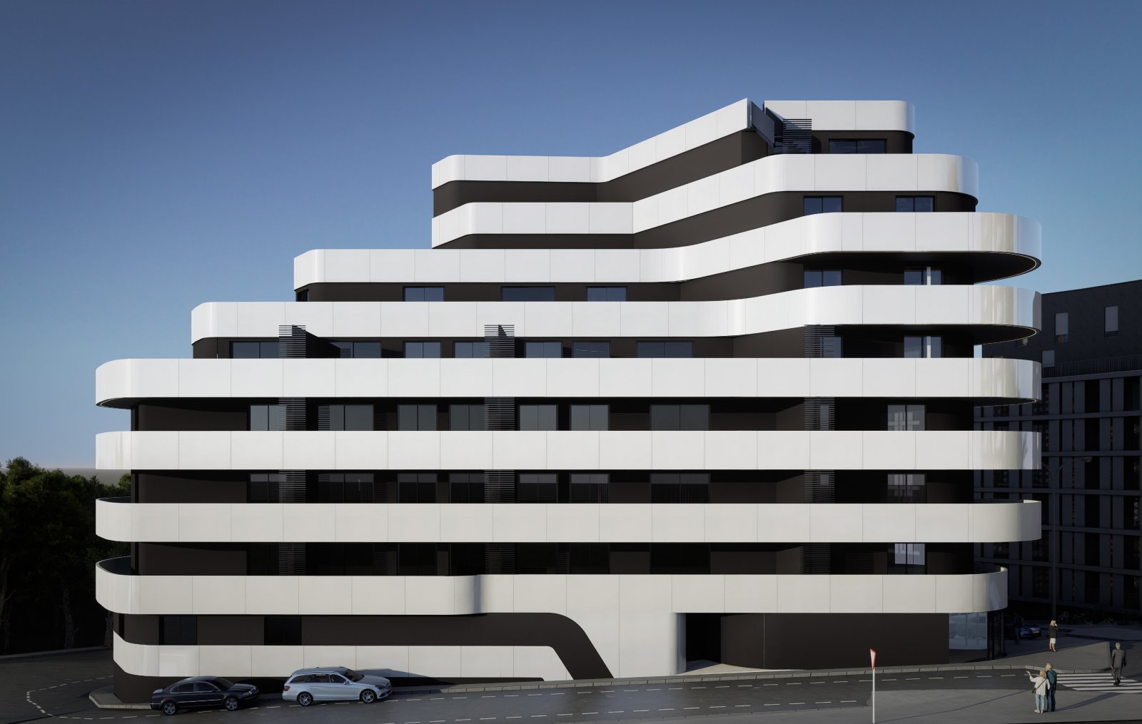 Luksusowy apartament z 2 sypialniami i dużym tarasem 1 km od plaży, Calpe, Hiszpania