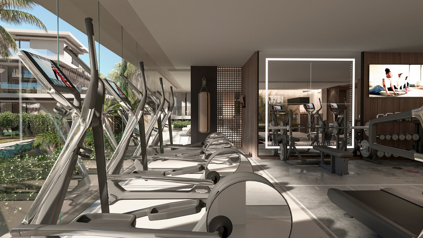 Luxusapartment → 1 km vom Meer entfernt, Solarium und Swimmingpool → Estepona