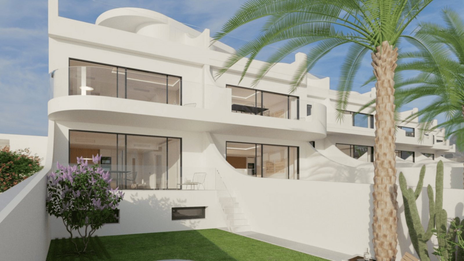 Ekskluzywne bungalowy, 1 km od morza z basenem, Torrevieja