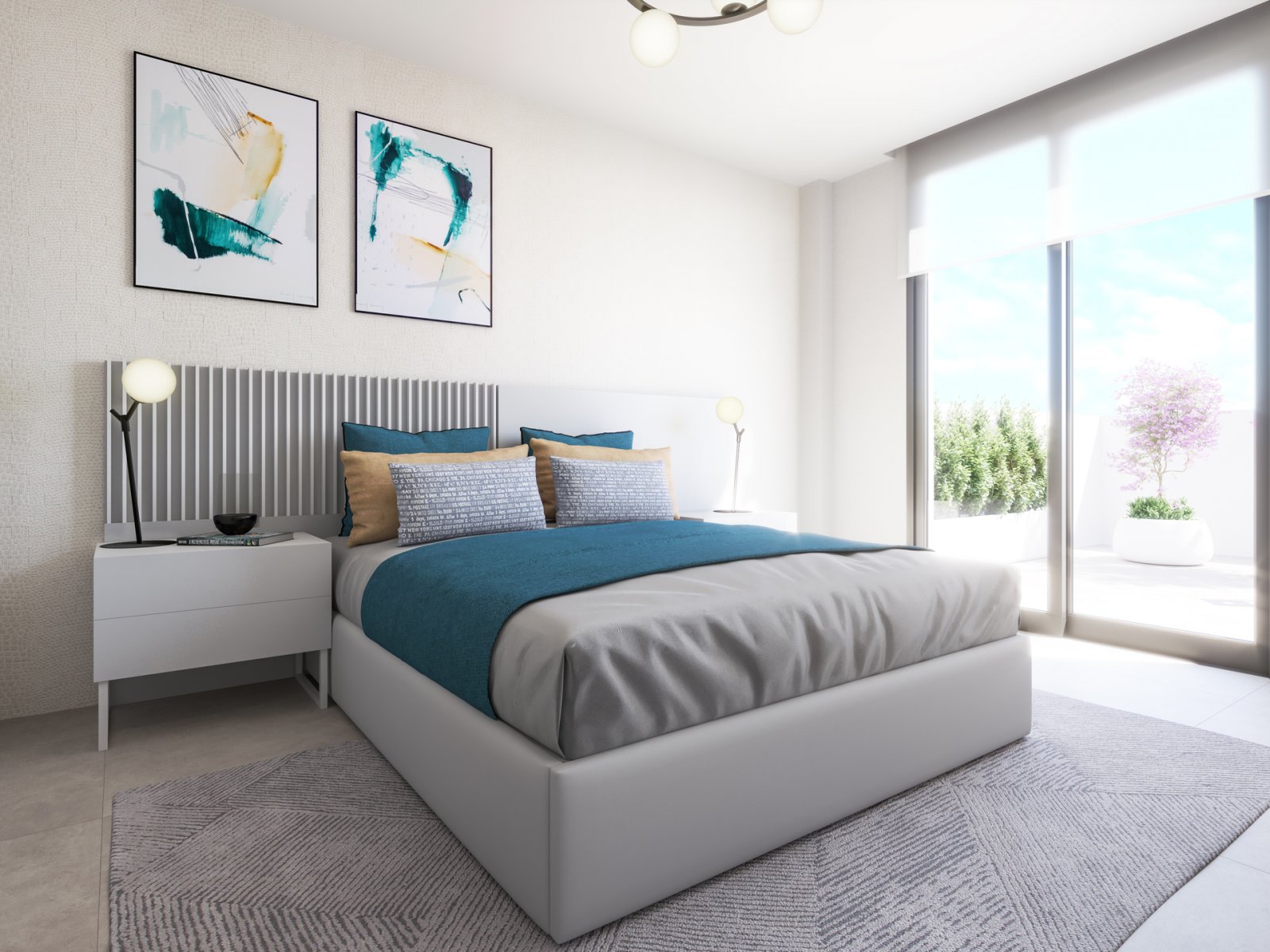 Moderne Apartments am Meer mit Swimmingpool, Vera
