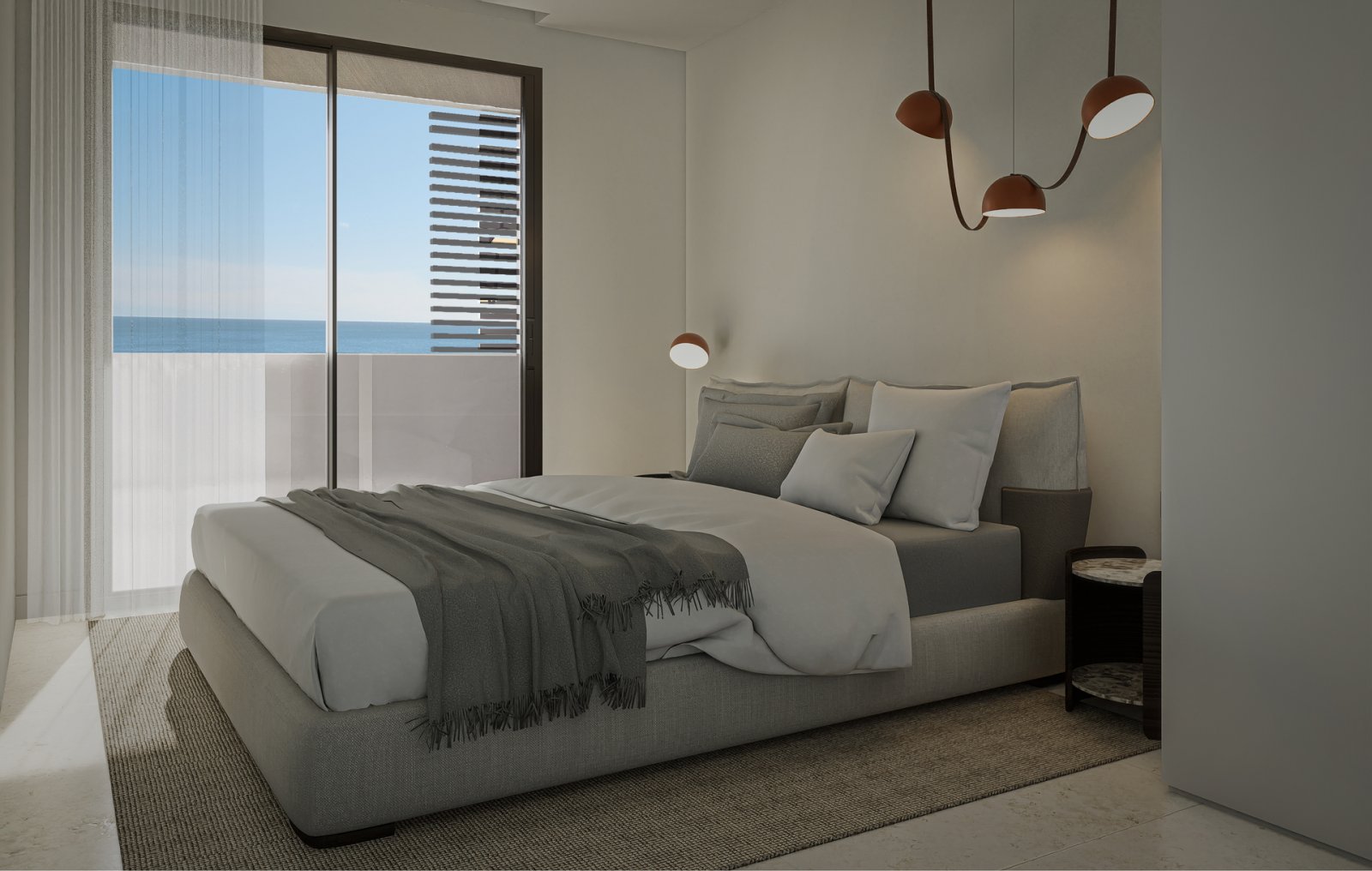 Elegantes Apartment mit 2 Schlafzimmern, großer Terrasse und Wellnessbereich in Calpe, Spanien