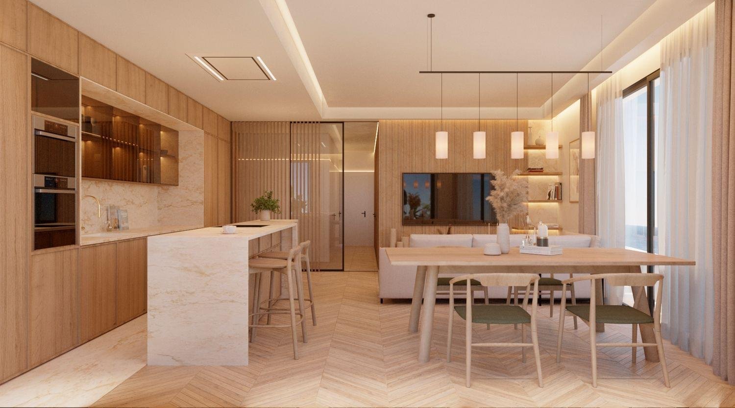 Luksusowe apartamenty, pierwsza linia do morza z basenem i garażem, Malaga