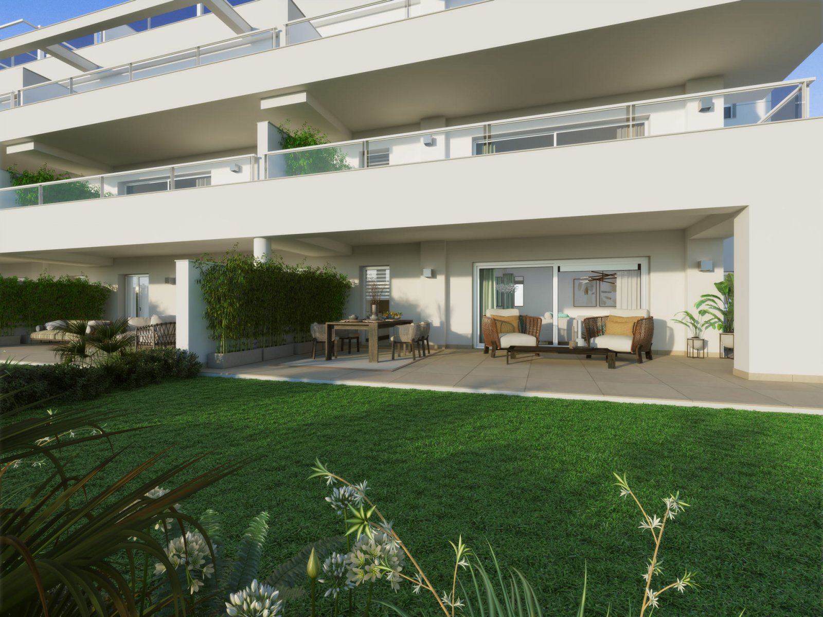 Nowoczesne apartamenty przy polu golfowym, Mijas