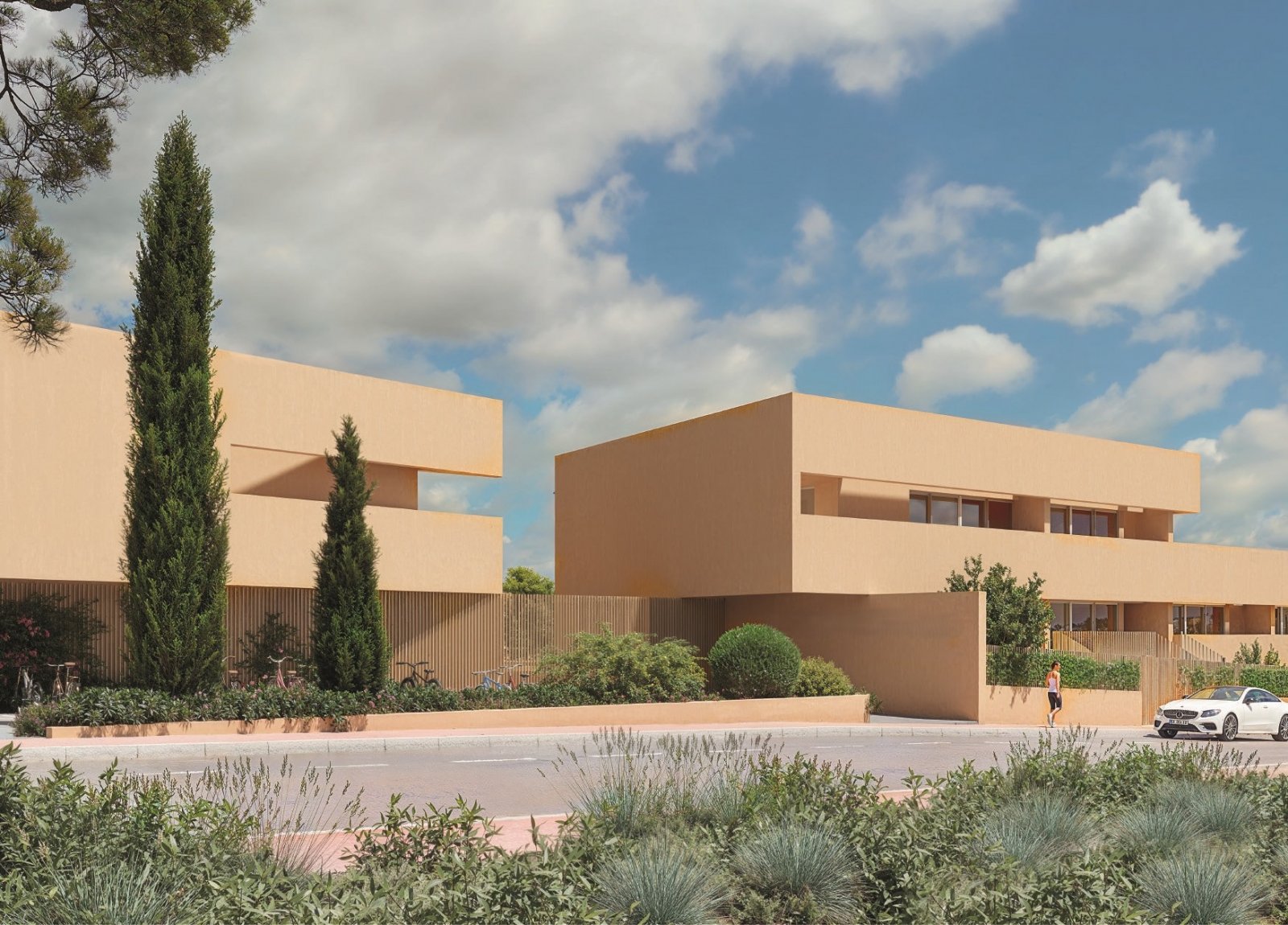 Nowoczesne bungalowy z prywatnym ogrodem i basenem, Torrevieja