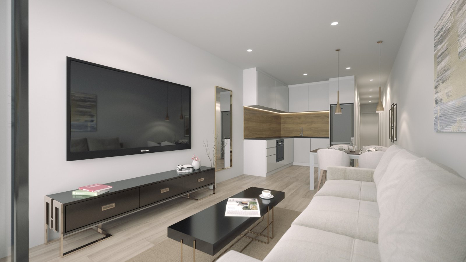 Exklusives Apartment, 100 m vom Meer entfernt, Torrevieja