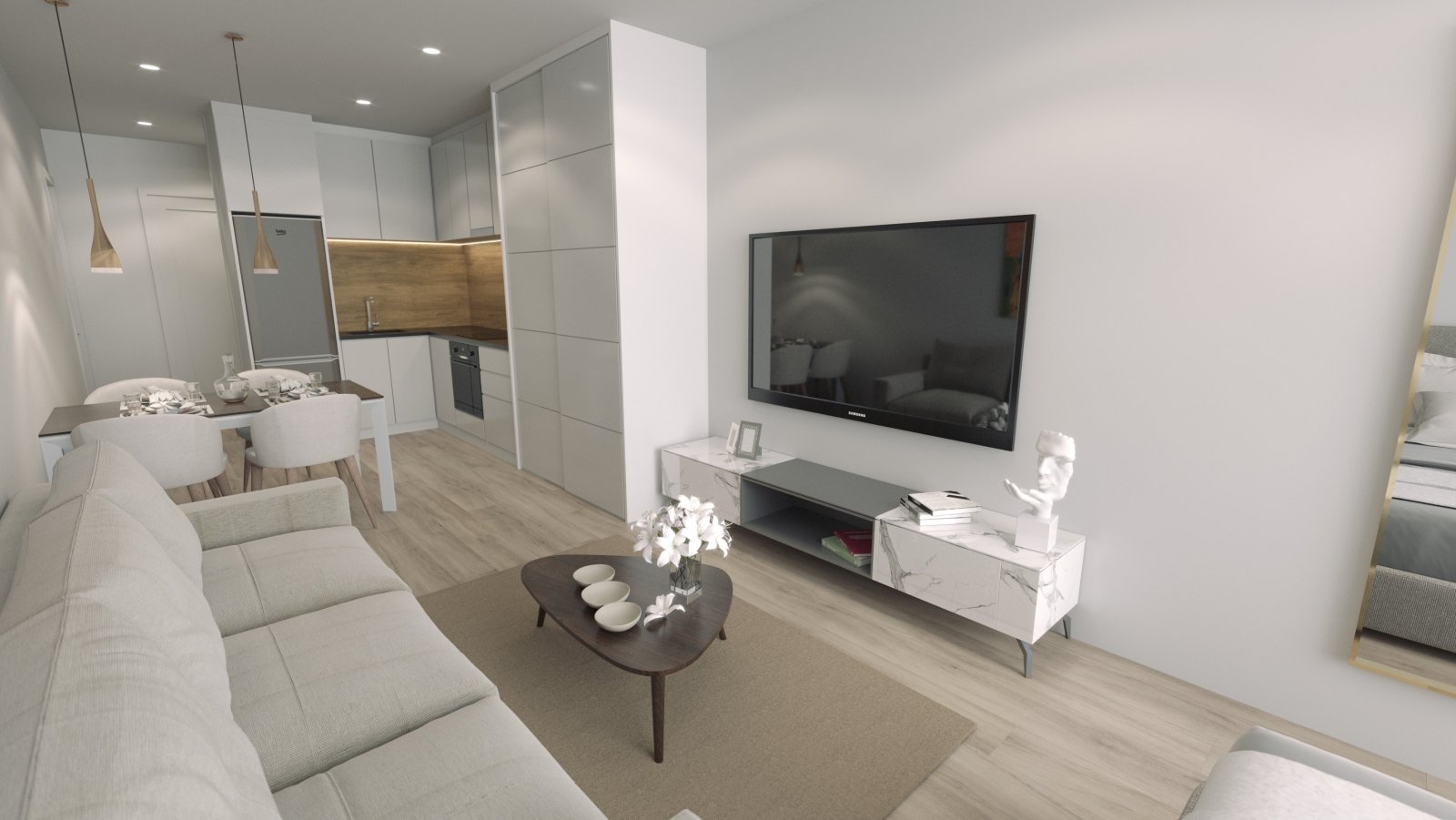 Exklusives Apartment, 100 m vom Meer entfernt, Torrevieja
