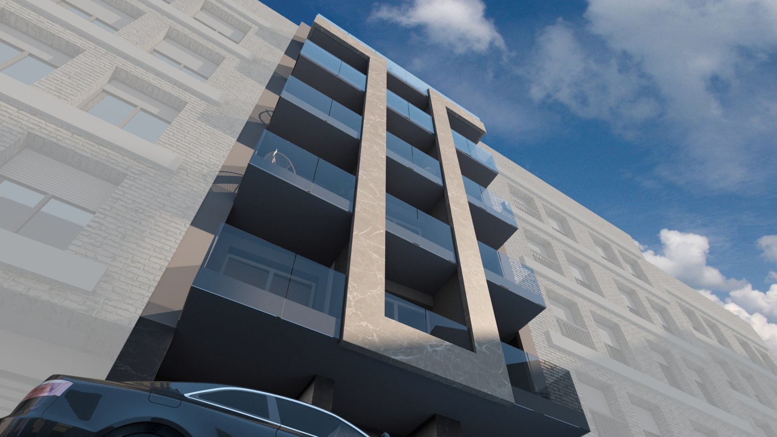 Exklusives Apartment, 100 m vom Meer entfernt, Torrevieja
