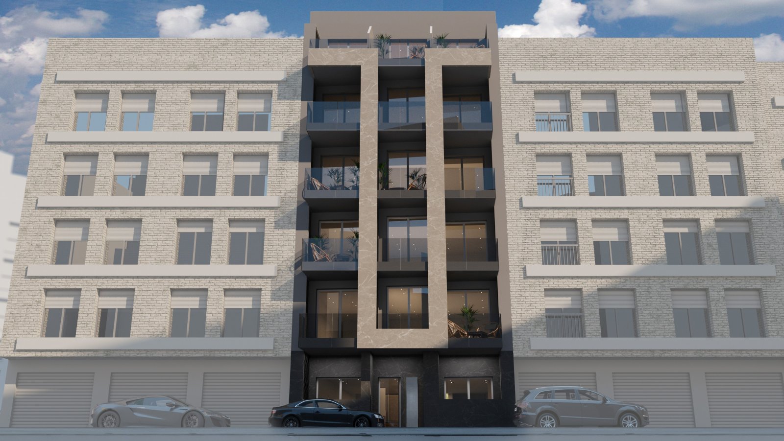 Exklusives Apartment, 100 m vom Meer entfernt, Torrevieja