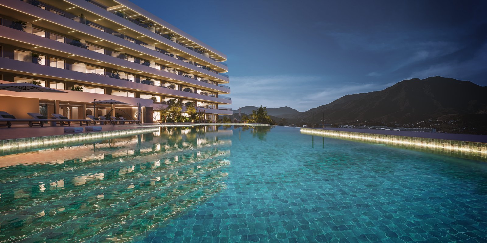 Moderne Apartments, 2 km vom Meer entfernt, Estepona