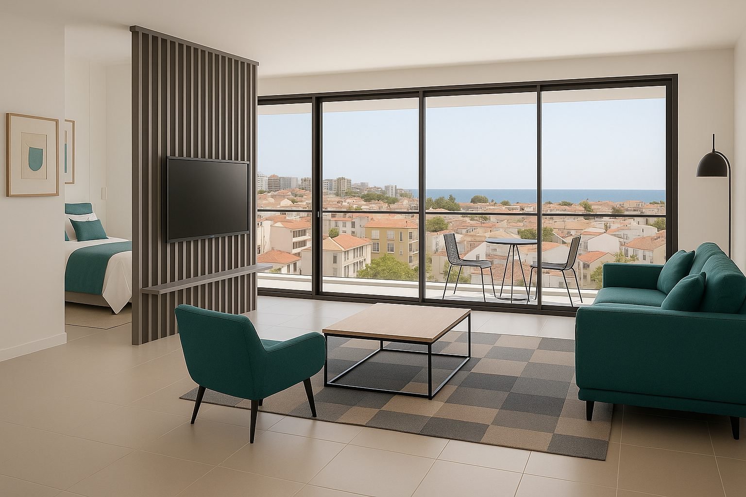 Ekskluzywny apartament na poddaszu z widokiem na morze i tarasem, San Pedro del Pinatar