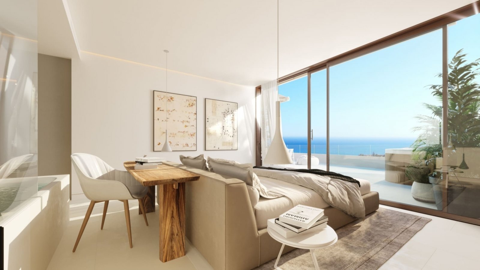 Exklusive Apartments mit Meerblick und Swimmingpool in Fuengirola