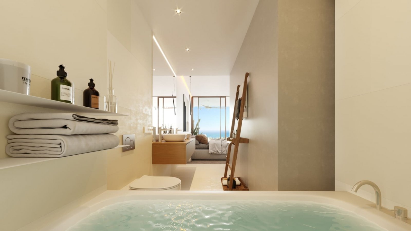 Exklusive Apartments mit Meerblick und Swimmingpool in Fuengirola