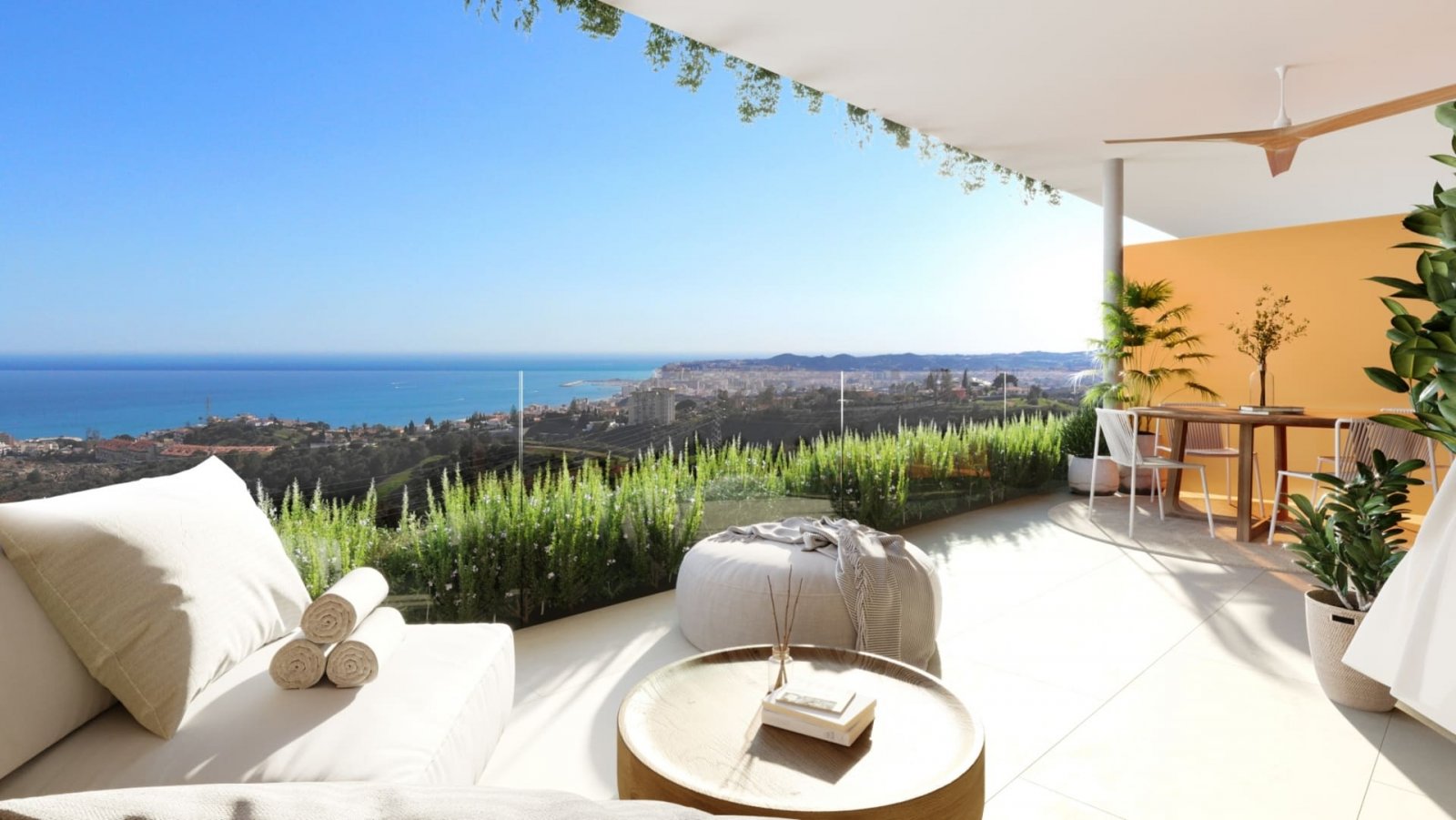 Exklusive Apartments mit Meerblick und Swimmingpool in Fuengirola