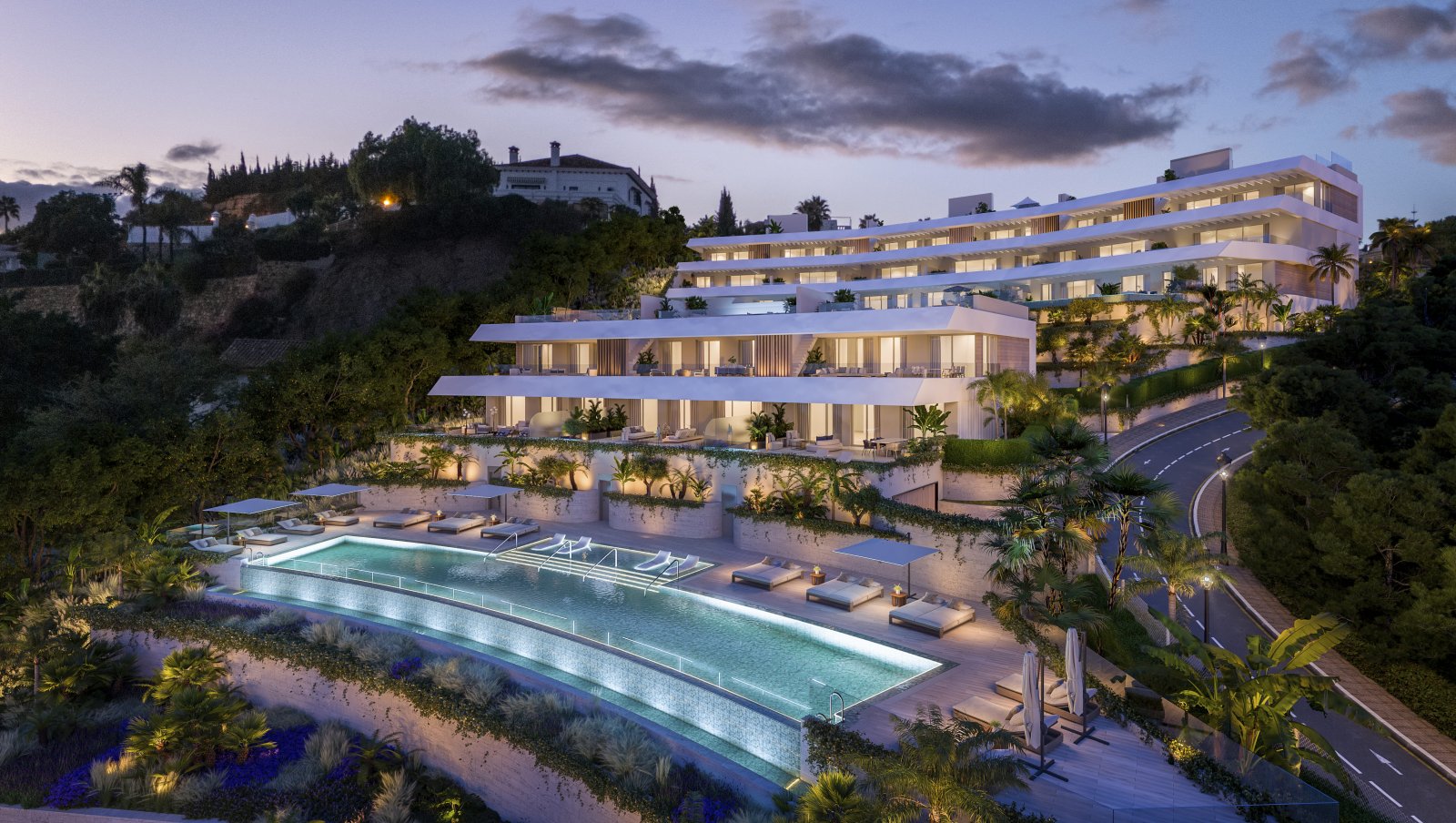 Exklusive Apartments, Meerblick und private Terrassen, Marbella
