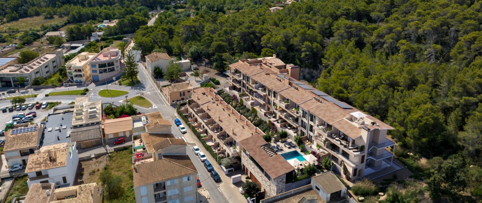 Przestronny apartament z tarasem w prestiżowym kompleksie mieszkaniowym Oliu, Capdepera, Majorka