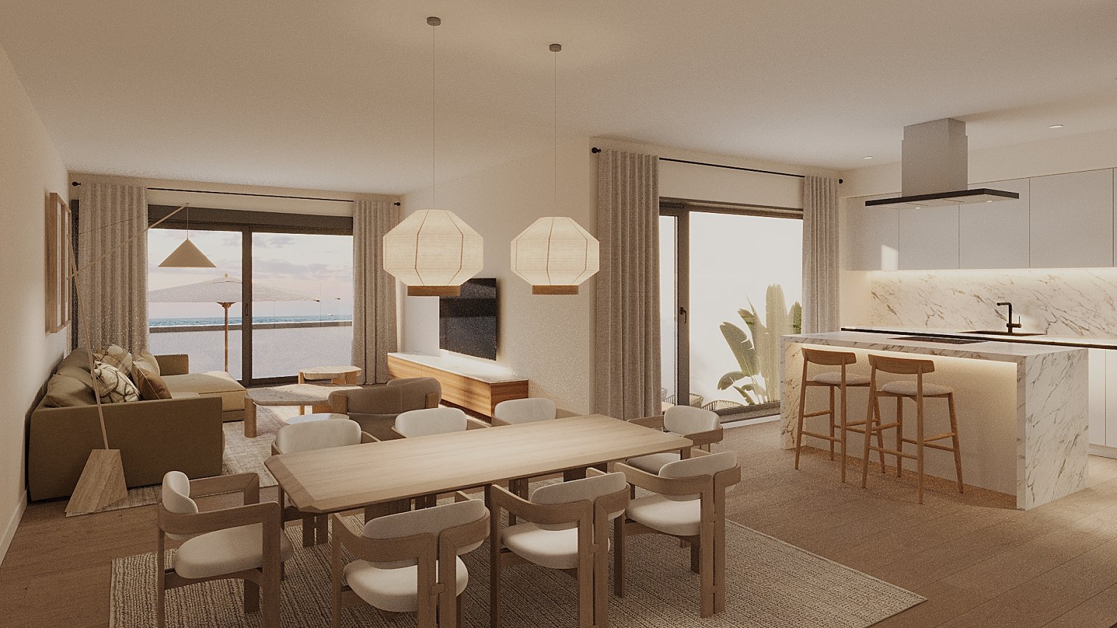 Exklusive Apartments, 50 m vom Meer entfernt, La Línea de la Concepción