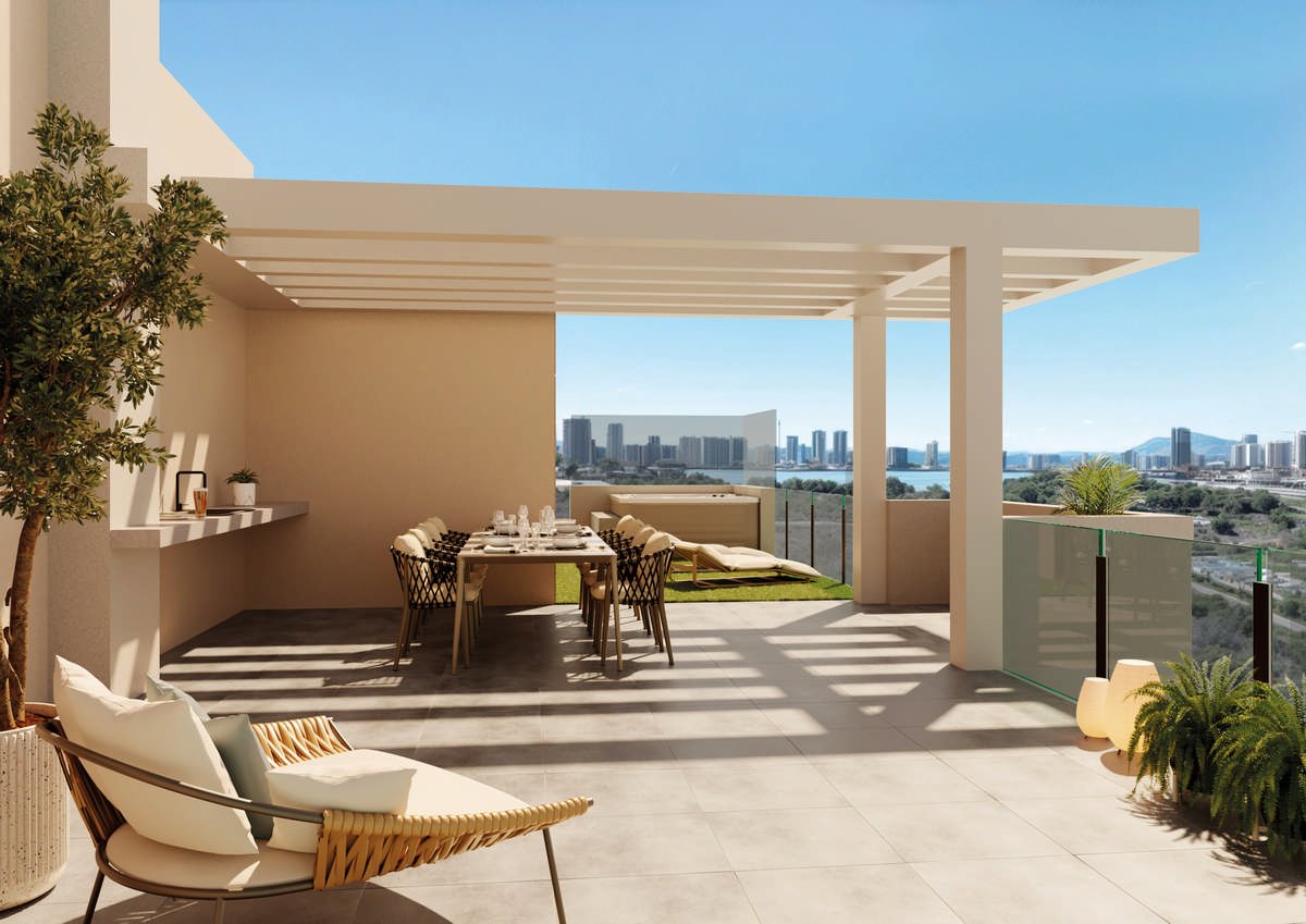 Moderne Apartments am Meer, Terrasse und Pool, Calpe