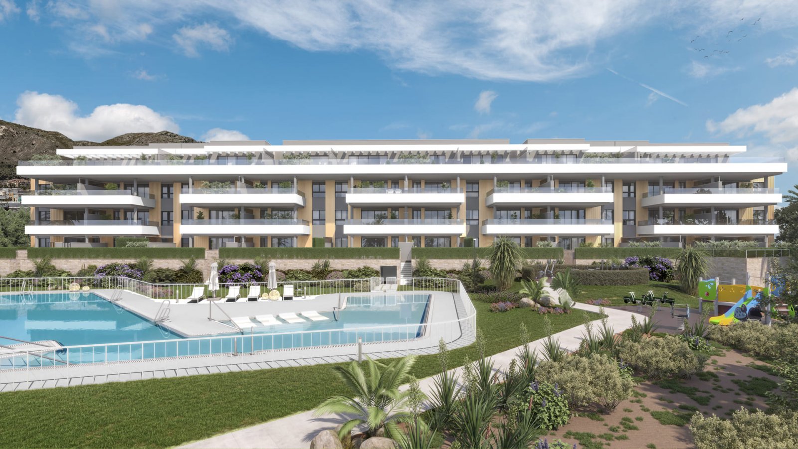 Ekskluzywny apartament z widokiem na morze, blisko plaży, Torremolinos