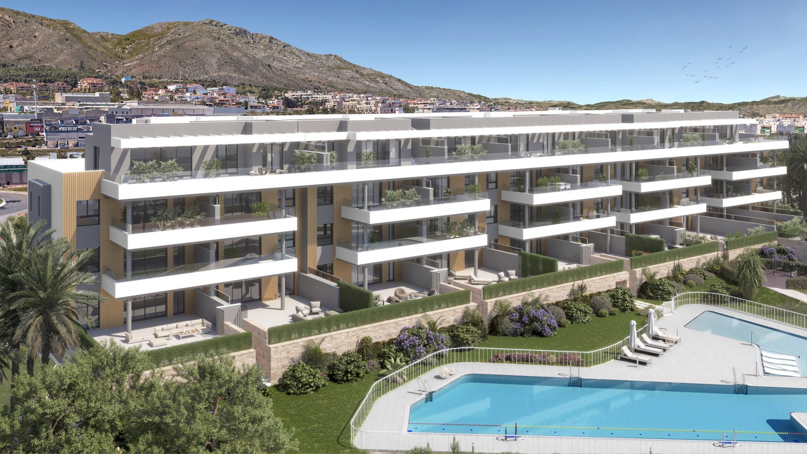 Ekskluzywny apartament z widokiem na morze, blisko plaży, Torremolinos