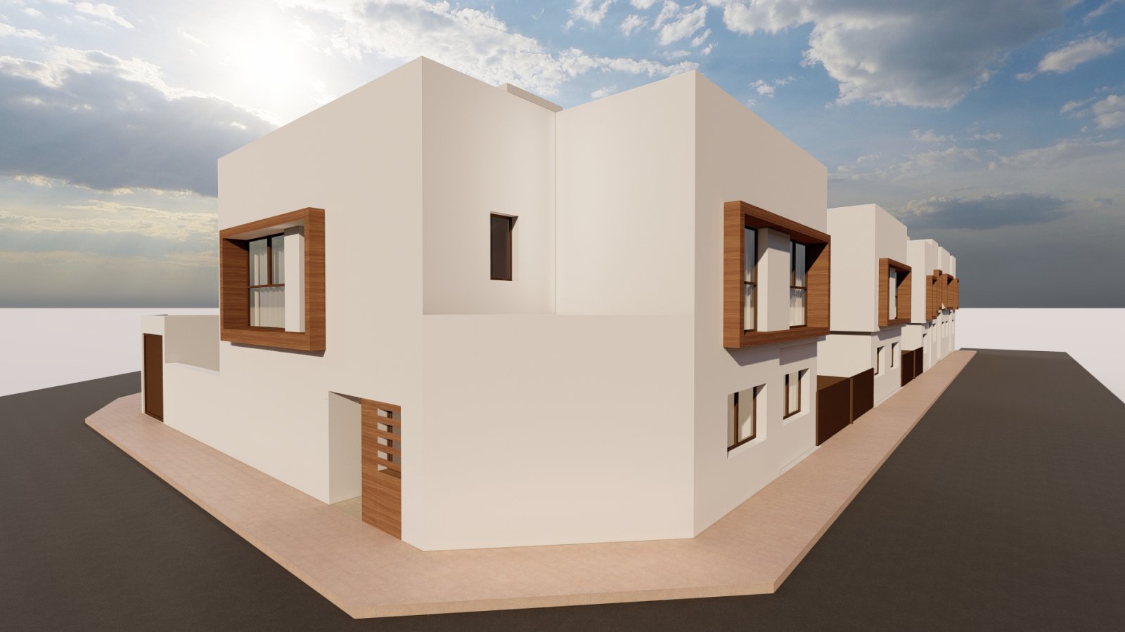 Elegancki dom szeregowy nad morzem, San Javier