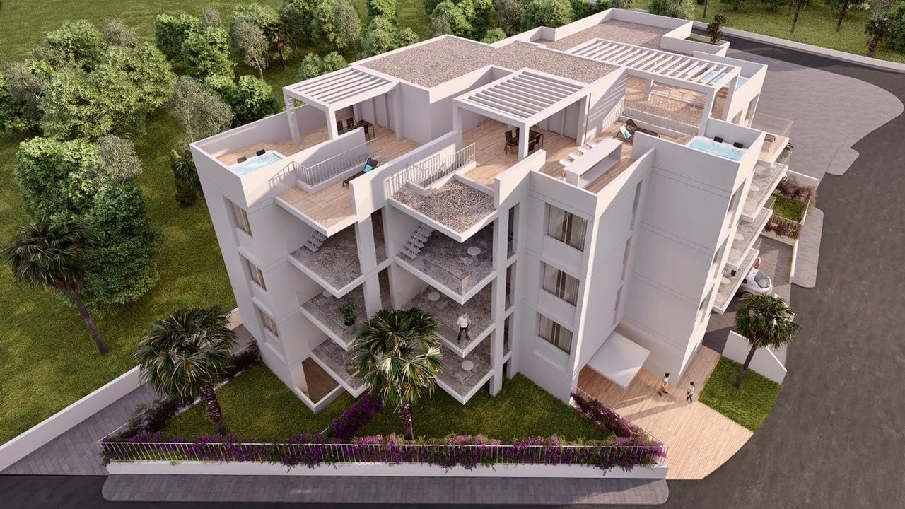 Luxuriöse 3-Zimmer-Wohnung in Larnaka, zwei Badezimmer