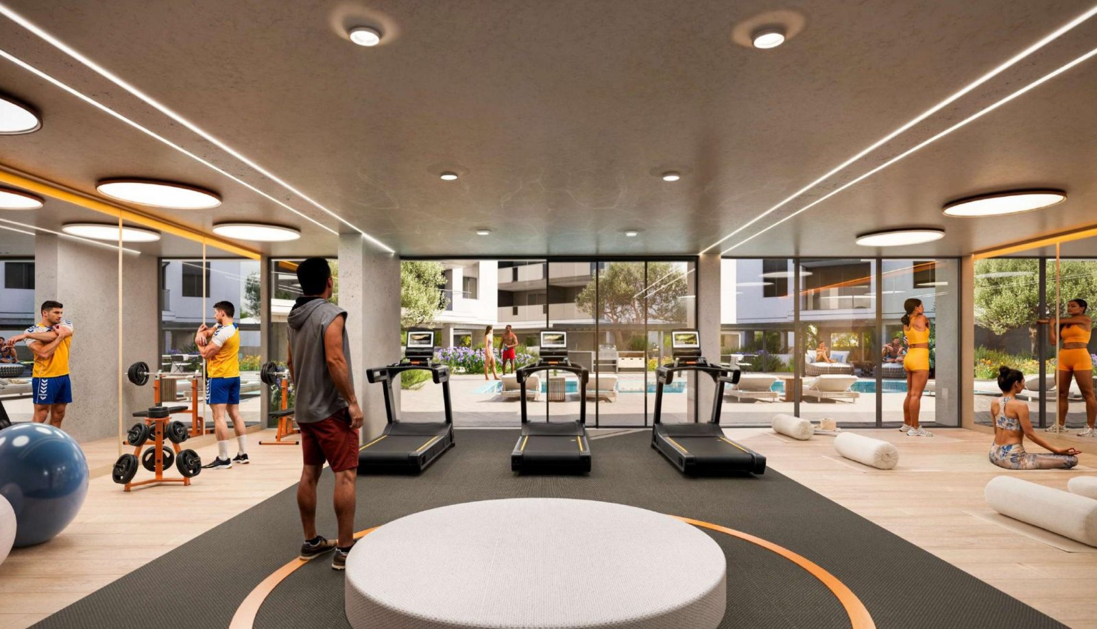 Luxuriöse Dreizimmerwohnung in der Nähe des Golfplatzes in Limassol zu einem günstigen Preis