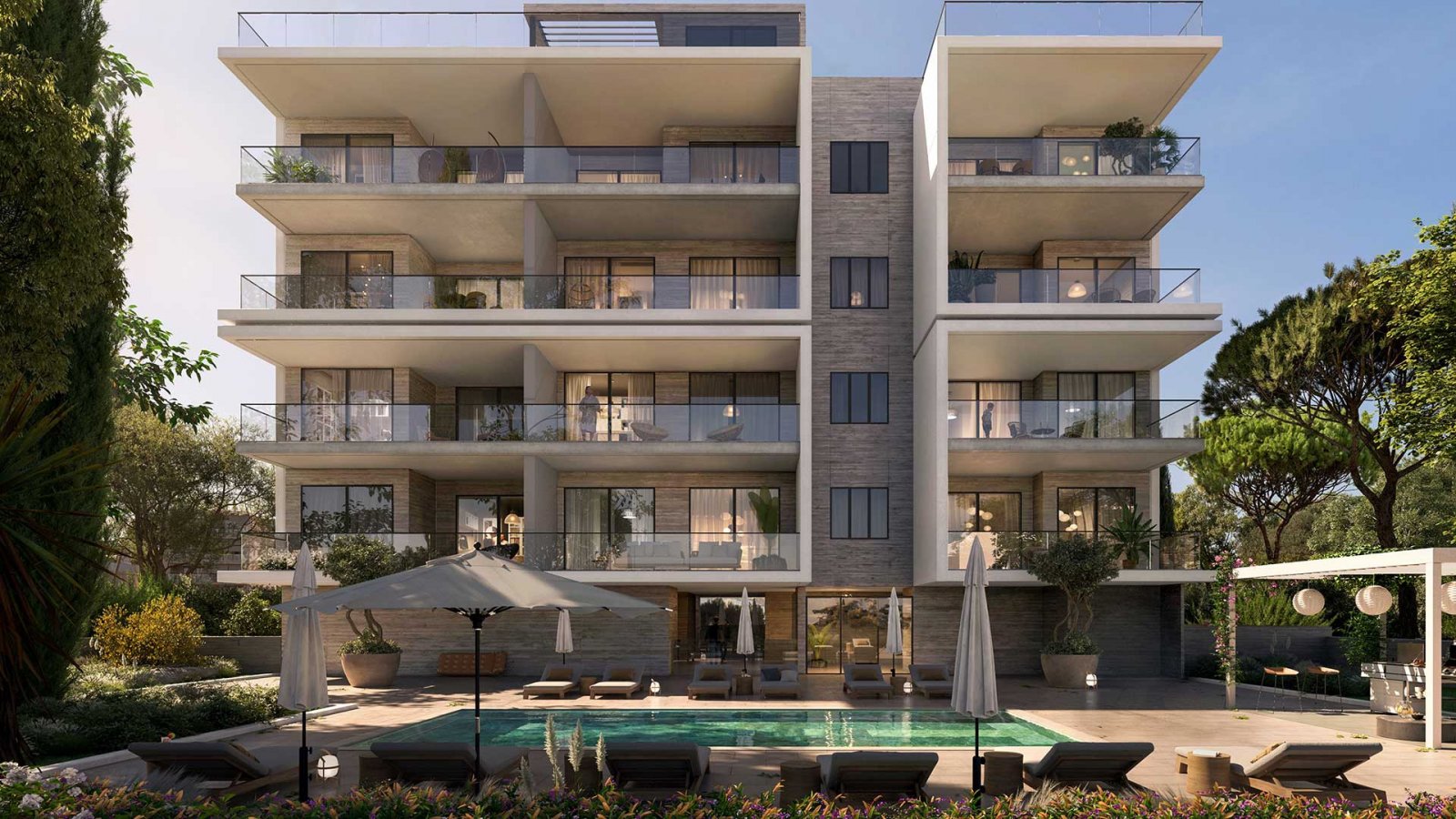 Investitionsobjekt: Drei-Zimmer-Wohnung nur 500 m vom Meer entfernt in Limassol, Meerblick
