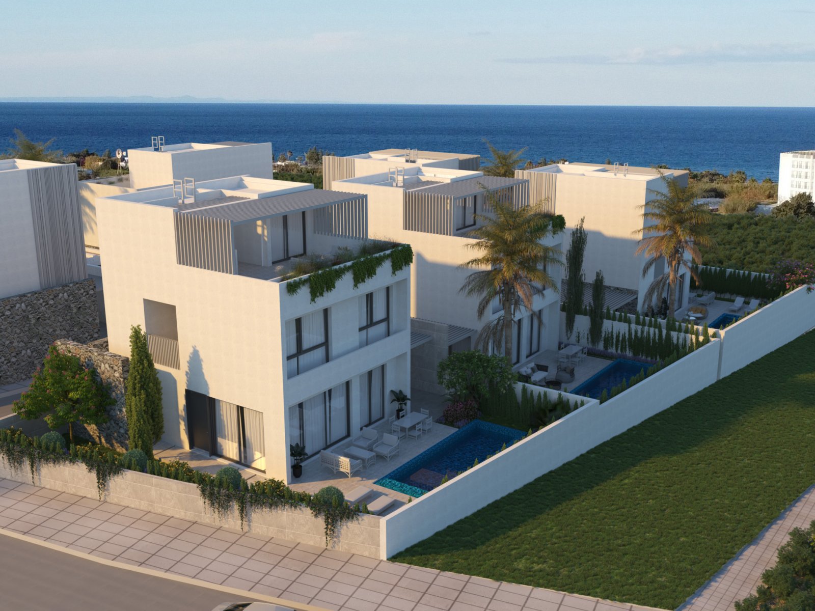 Luxuriöse Villa mit Swimmingpool, nur wenige Gehminuten vom Strand in Protaras entfernt