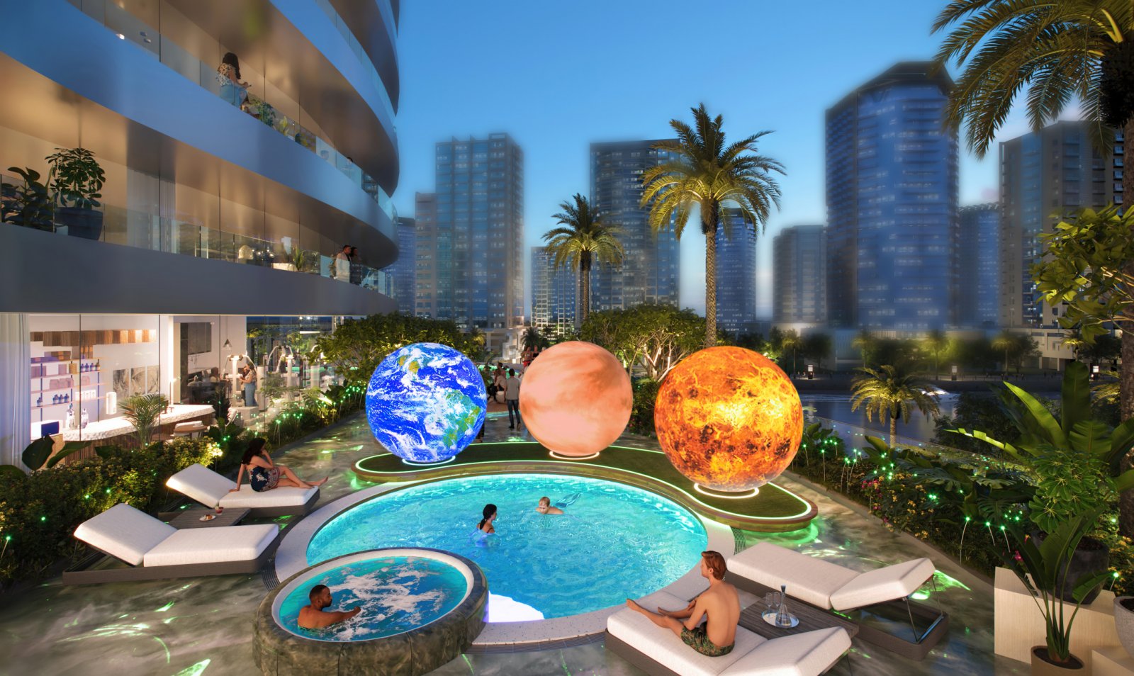 DAMAC Riverside Views – Luxuriöses Wohnen am Flussufer im Herzen von Dubai, neben dem größten Flughafen der Welt
