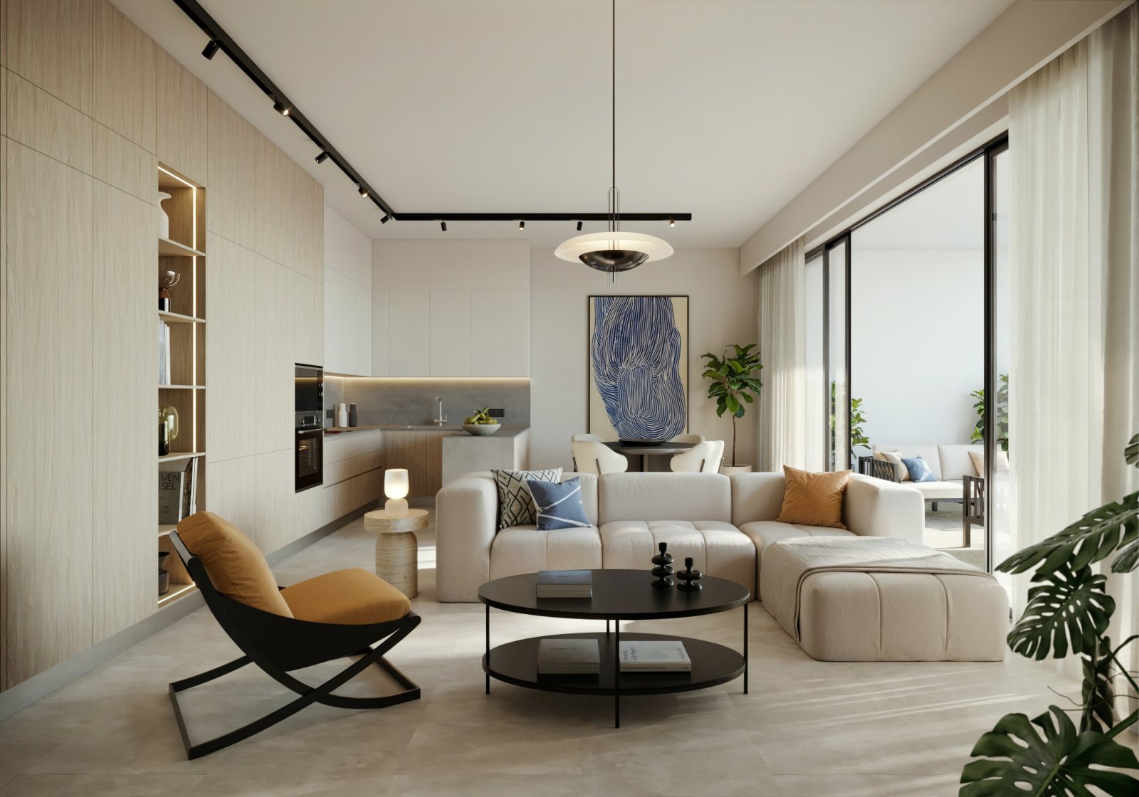 Luxuriöses Apartment mit vier Schlafzimmern direkt neben dem renommiertesten Golfclub in Limassol
