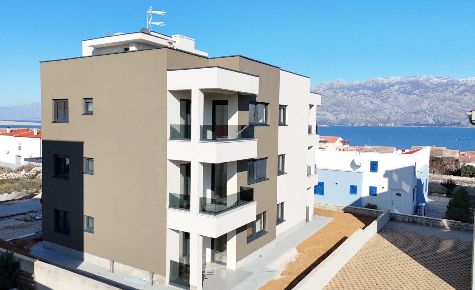Ražanac: Luksusowy penthouse z windą i tarasem na dachu z widokiem na morze, Ražanac, Chorwacja Ražanac: Luksusowy penthouse z windą i tarasem na dachu z widokiem na morze, Ražanac, Chorwacja