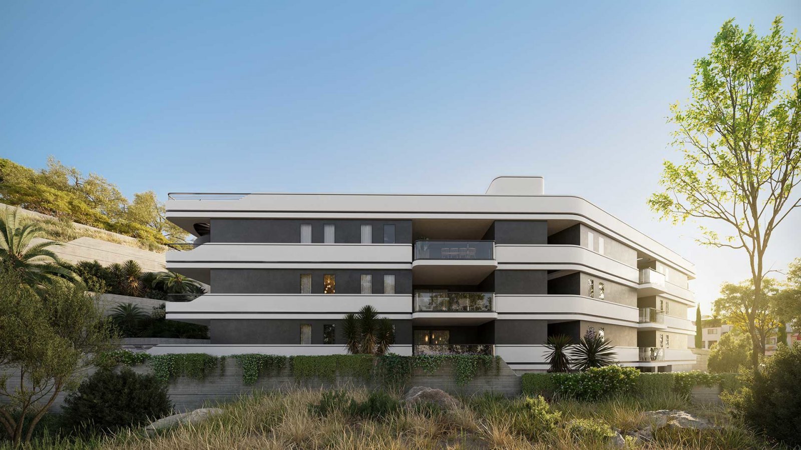 Luxuriöses Apartment mit zwei Schlafzimmern → Meerblick → Limassol