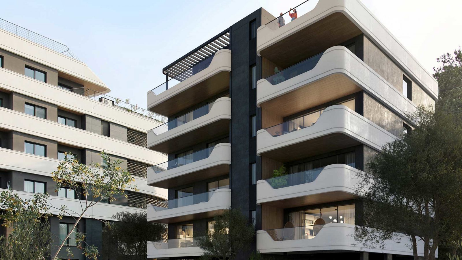 Luxuriöses Apartment mit vier Schlafzimmern → 500 m vom Strand, Pools und Gärten entfernt → Limassol
