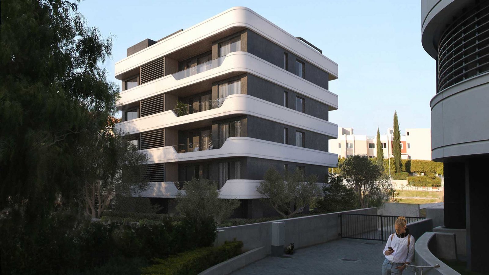Luxuriöses Apartment mit vier Schlafzimmern → 500 m vom Strand, Pools und Gärten entfernt → Limassol