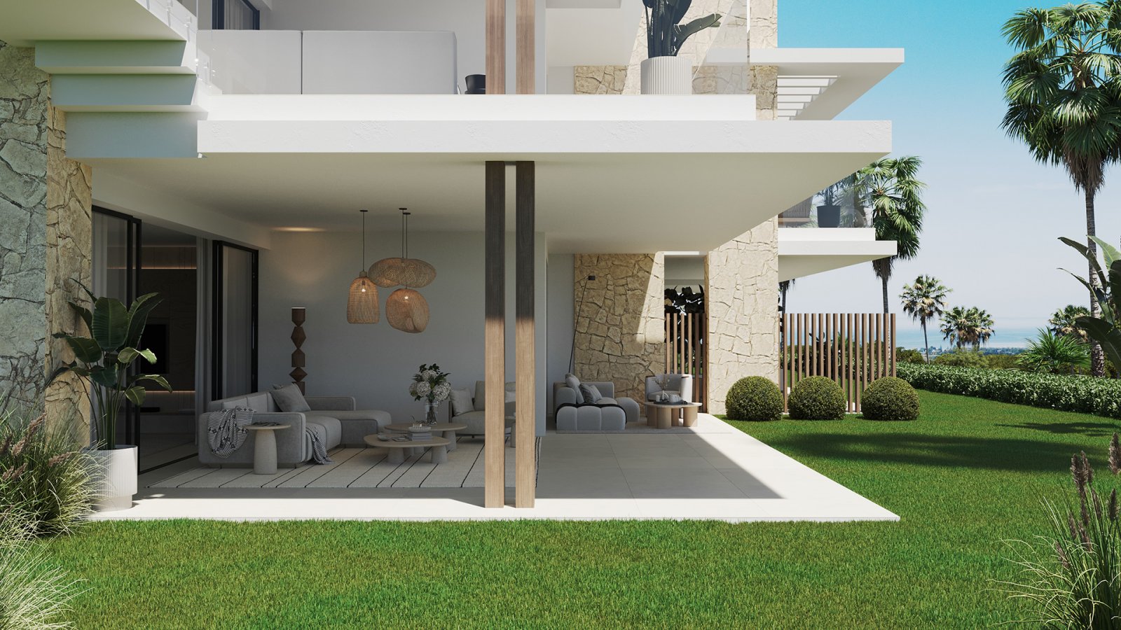 Luxusapartment mit Meerblick, Estepona
